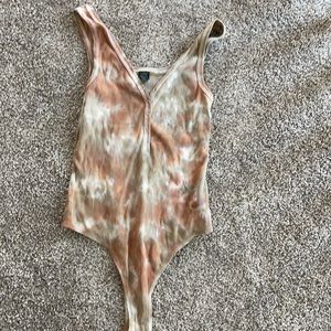 Tie-dye bodysuit